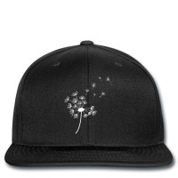 Dandelion Blowing Away In The Wind Into The Sky Art Printed Hat | Artistshot