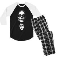 Dark Gothic Satanic Witchcraft Blackcraft Wicca - Halloween Men's 3/4 Sleeve Pajama Set | Artistshot