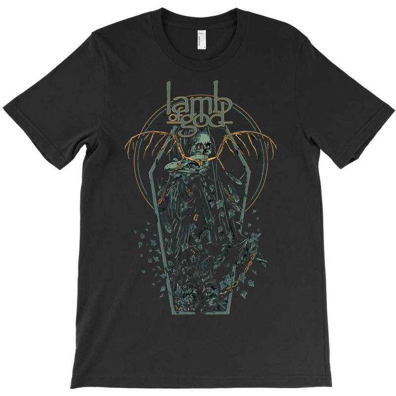 Lamb Of God Skull Dragon T-shirt | Artistshot
