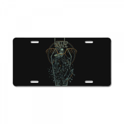 Lamb Of God Skull Dragon License Plate | Artistshot