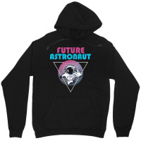 Outer Space Retro 80s Art Vaporwave Science Future Astronaut T Shirt Unisex Hoodie | Artistshot