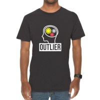 Data Science Data Nerd Analyst Outlier Vintage T-shirt | Artistshot