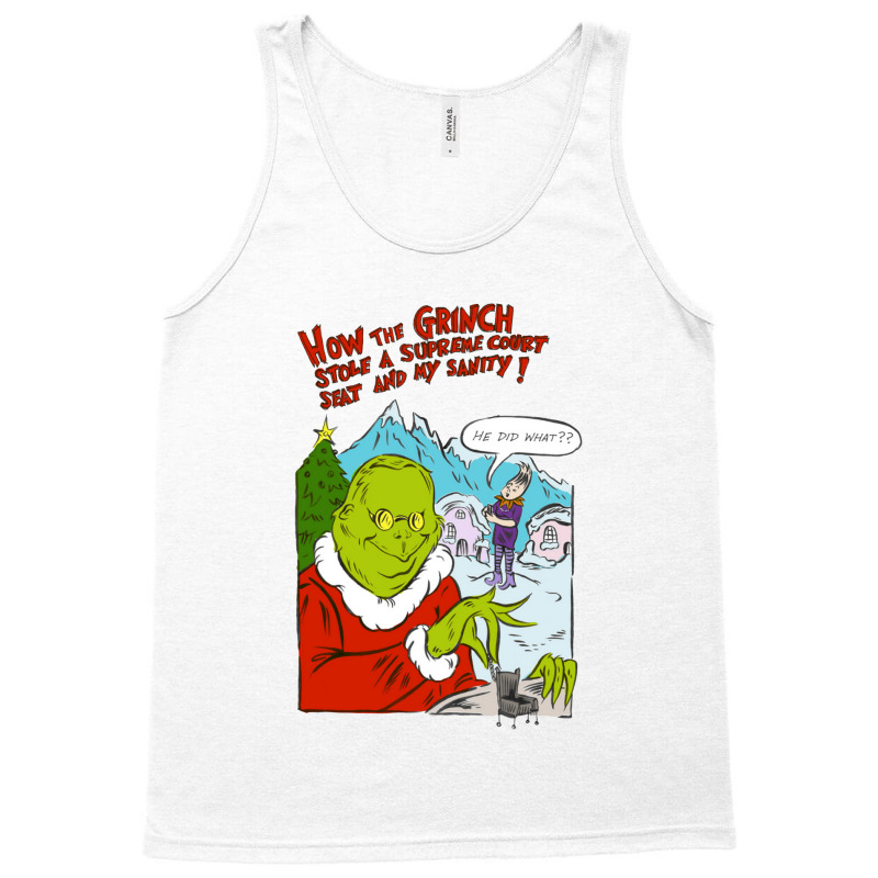 How The Mitch Stole Christmas Tank Top | Artistshot