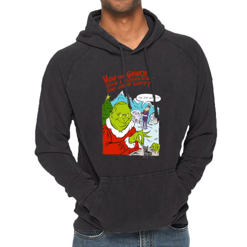 How The Mitch Stole Christmas Vintage Hoodie | Artistshot