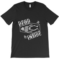 Dead Inside Skeleton Coffin T-shirt | Artistshot