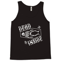 Dead Inside Skeleton Coffin Tank Top | Artistshot