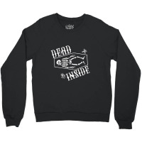 Dead Inside Skeleton Coffin Crewneck Sweatshirt | Artistshot