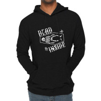 Dead Inside Skeleton Coffin Lightweight Hoodie | Artistshot