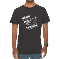 Dead Inside Skeleton Coffin Vintage T-shirt | Artistshot