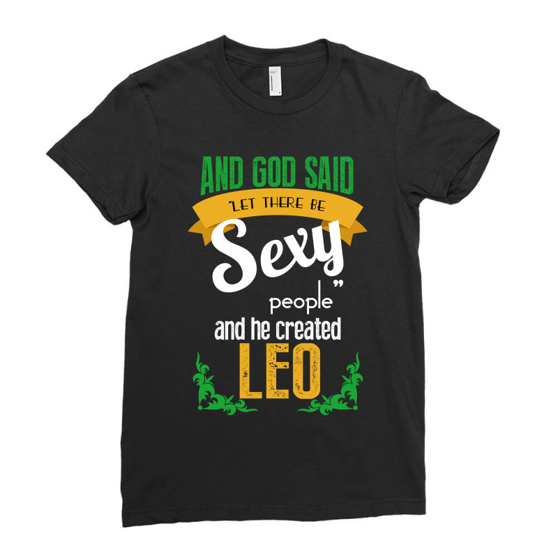 Sexy Leo Ladies Fitted T-Shirt by rardesign | Artistshot