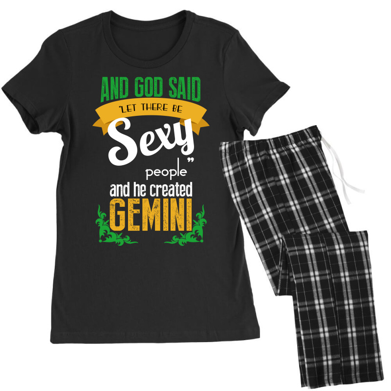 Sexy Gemini Women's Pajamas Set by rardesign | Artistshot