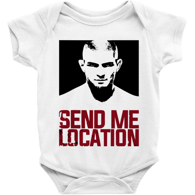 Send Me Location Baby Bodysuit by Carlos77 | Artistshot