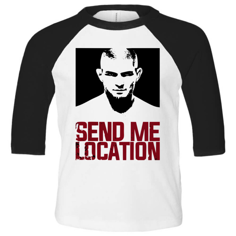 Send Me Location Toddler 3/4 Sleeve Tee by Carlos77 | Artistshot