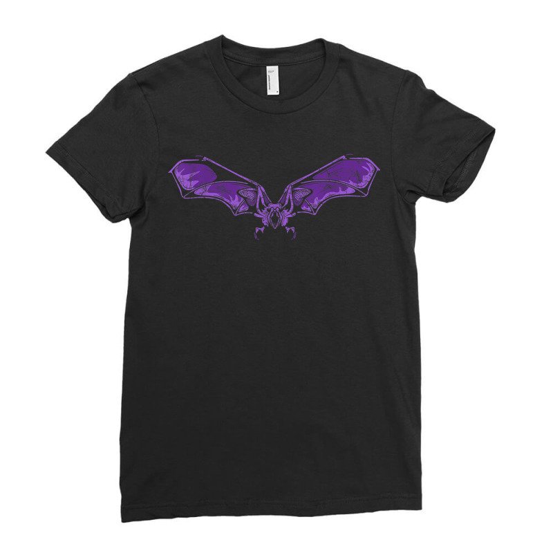 Distressed Bat Ladies Fitted T-Shirt by Hoang95 | Artistshot