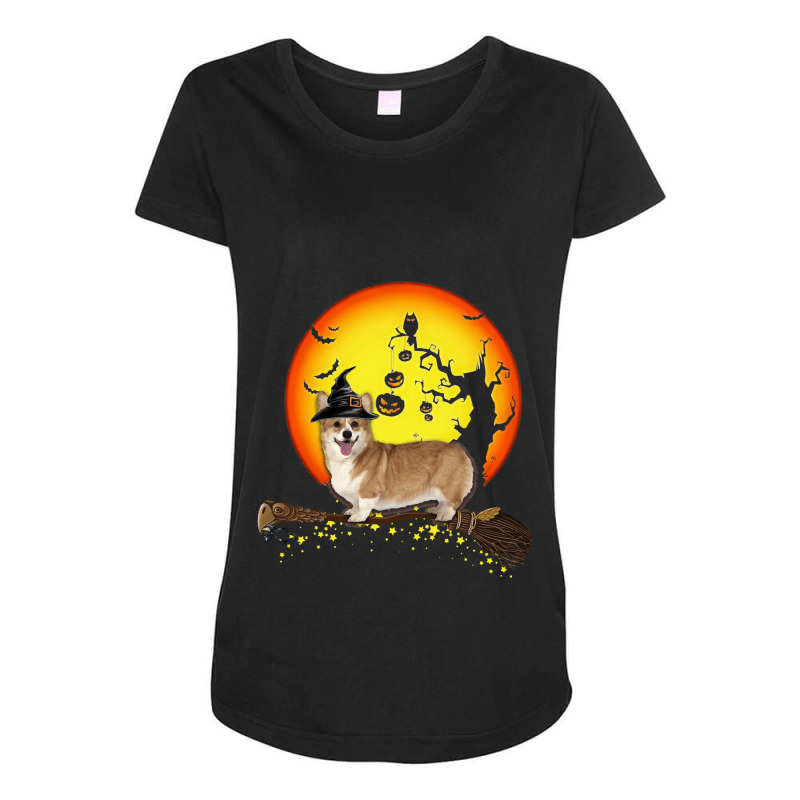 Dog Yorkshire Terrier Baby Halloween Dog Lovers 624 Paw Maternity Scoop Neck T-shirt by permad | Artistshot