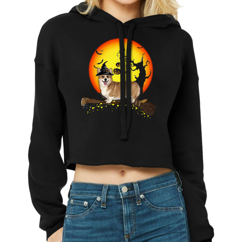 Dog Yorkshire Terrier Baby Halloween Dog Lovers 624 Paw Cropped Hoodie by permad | Artistshot