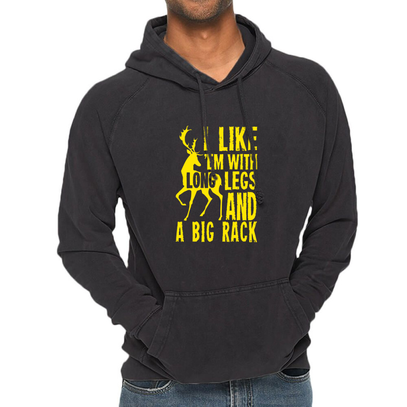 Deer Hunting Quote Vintage Hoodie | Artistshot