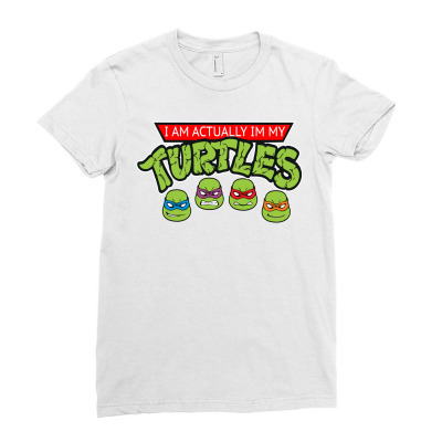 Teenage Mutant Ninja Turtles Front/Back T-Shirt - Heather Kelly