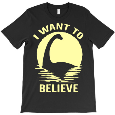 Believe In Nessie Loch Ness T-shirt Designed By Lili Alamin