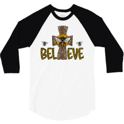 believe cross bee 3/4 Sleeve Shirt | Artistshot
