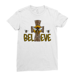 believe cross bee Ladies Fitted T-Shirt | Artistshot