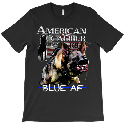 American Caliber K9 T-shirt Designed By Bariteau Hannah
