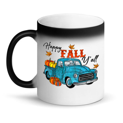 Happy Fall Yall Magic Mug Designed By Badaudesign