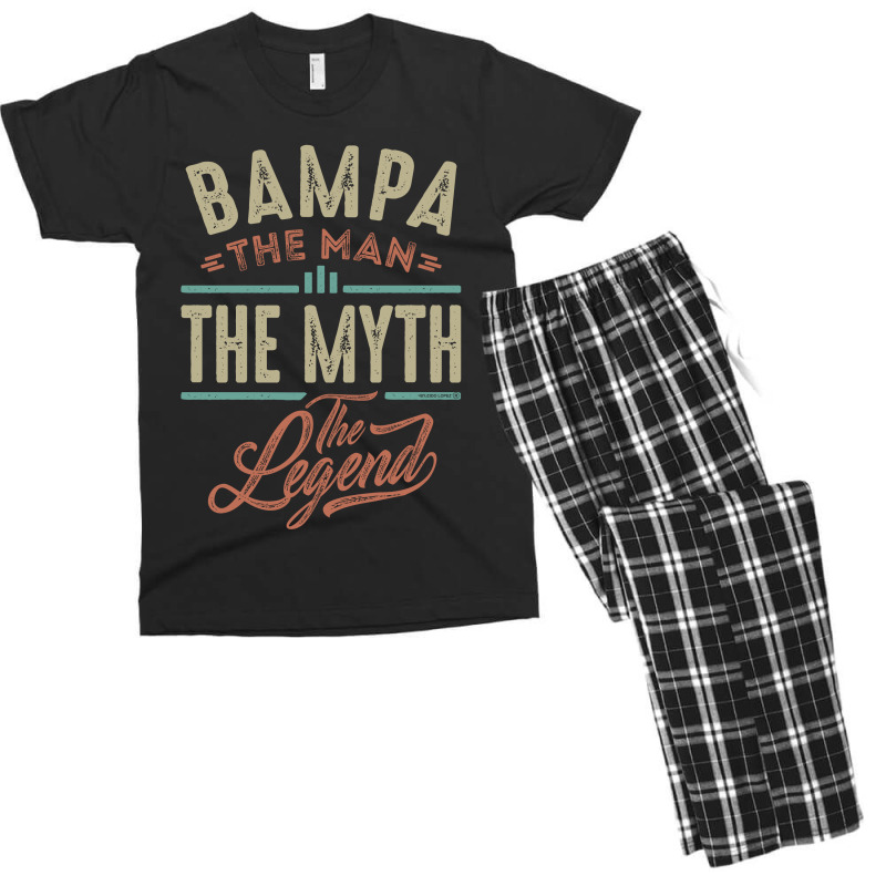 Bampa The Myth The Legend Men's T-shirt Pajama Set | Artistshot