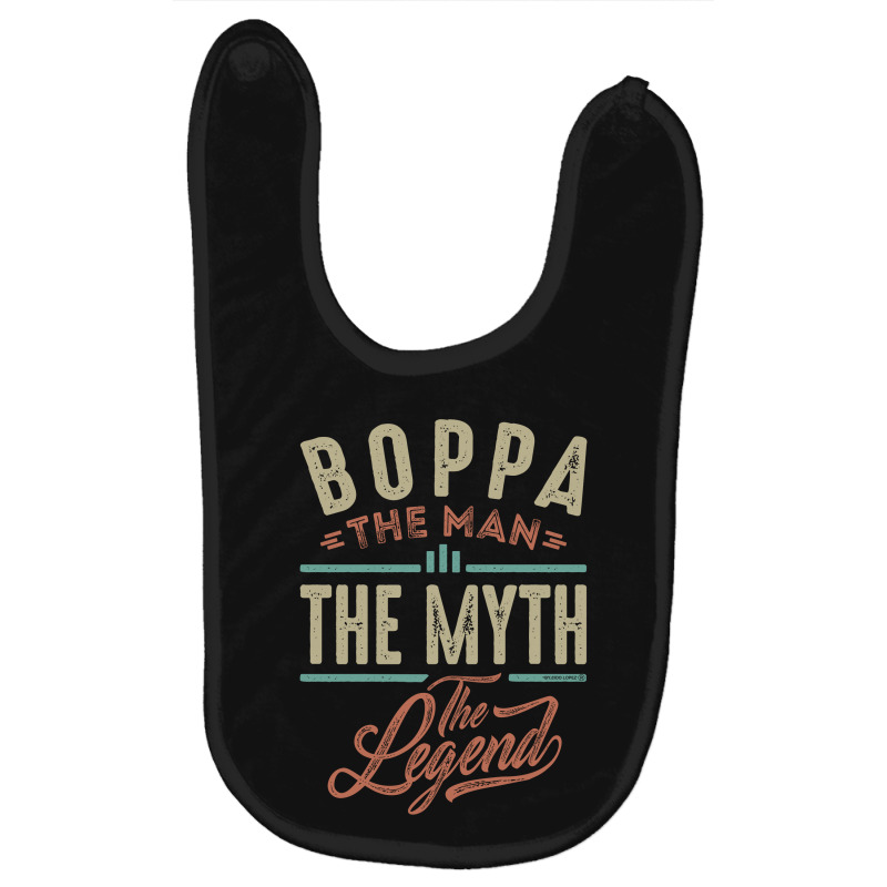 Boppa The Myth The Legend Baby Bibs | Artistshot