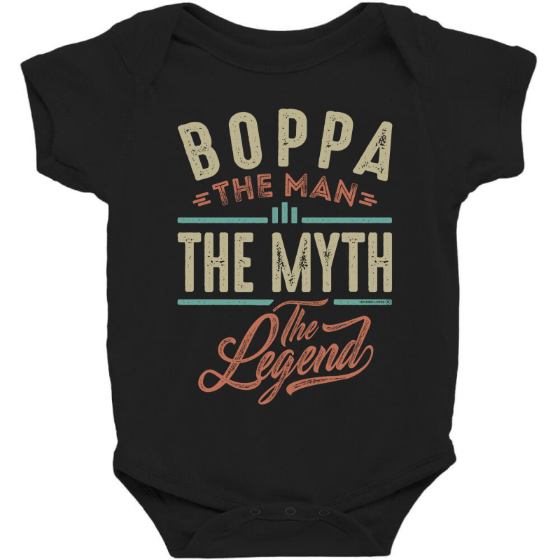 Boppa The Myth The Legend Baby Bodysuit | Artistshot