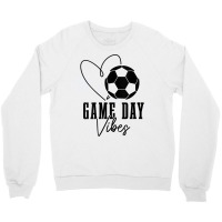 Womens Soccer Player Game Day Vibes Coach Sports Women Girls Soccer V Crewneck Sweatshirt | Artistshot