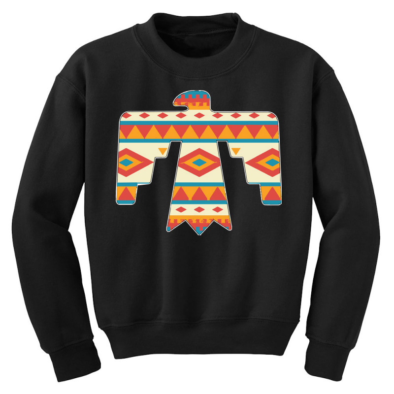 Native American Thunderbird T  Shirt Thunderbird Pattern   2 T  Shirt Youth Sweatshirt | Artistshot