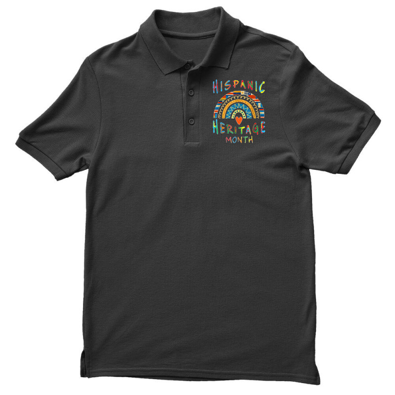 Hispanic Heritage Month Rainbow Gifts Latin Country Flags T Shirt Men's Polo Shirt by Courtney Renee Jensen | Artistshot