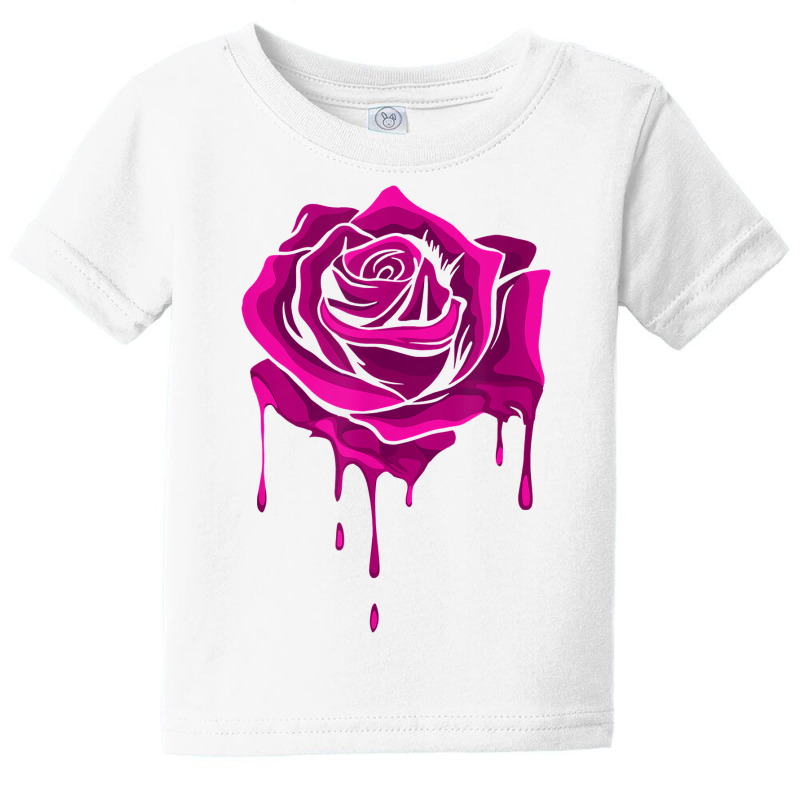 Melting Rose   Garden Gardener Botanist Flowers Rose T Shirt Baby Tee by husserllpr | Artistshot