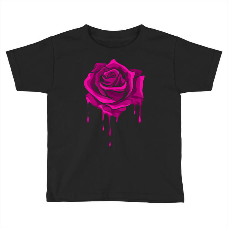 Melting Rose   Garden Gardener Botanist Flowers Rose T Shirt Toddler T-shirt by husserllpr | Artistshot