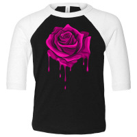 Melting Rose   Garden Gardener Botanist Flowers Rose T Shirt Toddler 3/4 Sleeve Tee | Artistshot