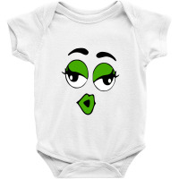 The Face Peanuts Baby Bodysuit | Artistshot