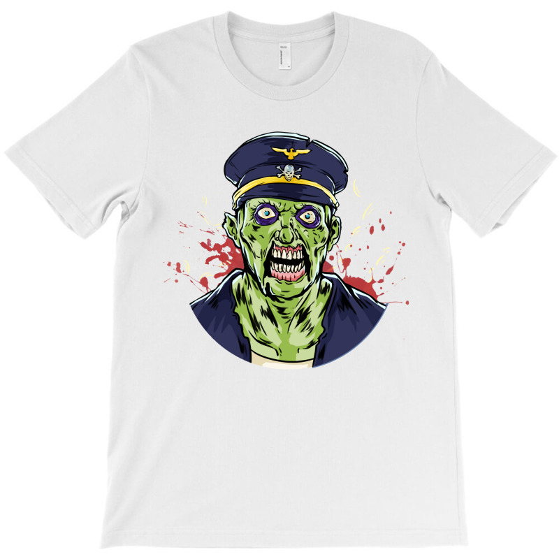 Zombie Halloween Scary Ghost Green T-shirt | Artistshot