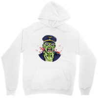 Zombie Halloween Scary Ghost Green Unisex Hoodie | Artistshot