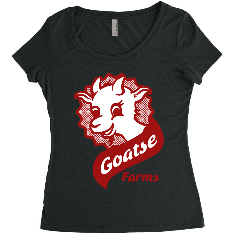 Goatse Farms Women's Triblend Scoop T-shirt | Artistshot
