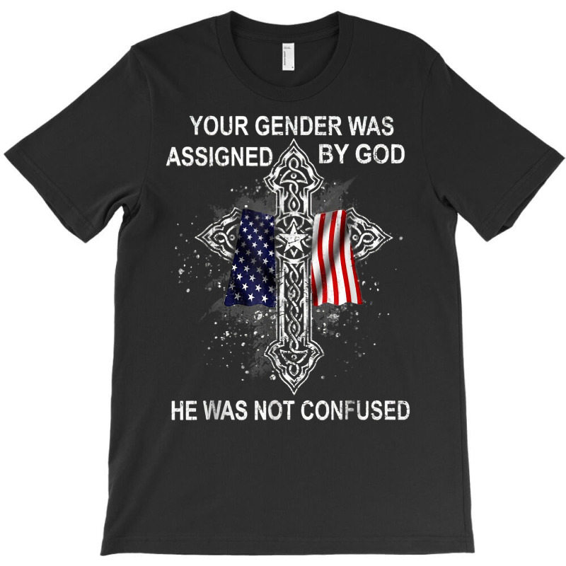 Your Gender Was Assigned By God He Was Not Confused T Shirt T-shirt | Artistshot