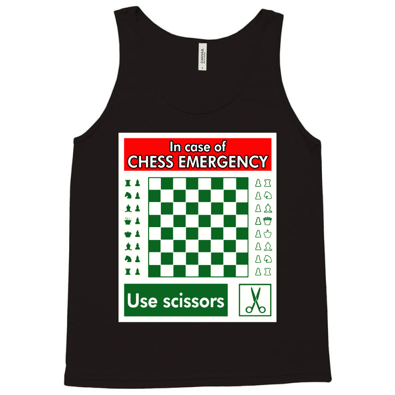 Chess Emergency Tank Top | Artistshot