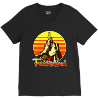 Big Thunder Mountain Railroad V-neck Tee | Artistshot