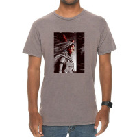 Mononoke Wolf Anime Tra Vintage T-shirt | Artistshot