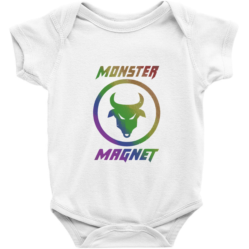 Monster Magnet Classic Baby Bodysuit by jhonsonrames | Artistshot