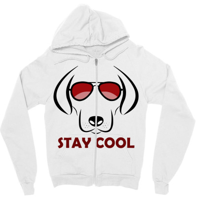 Stay Cool Zipper Hoodie Designed By Igun
