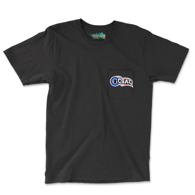 Colonial States Athletic Conference Pocket T-shirt | Artistshot