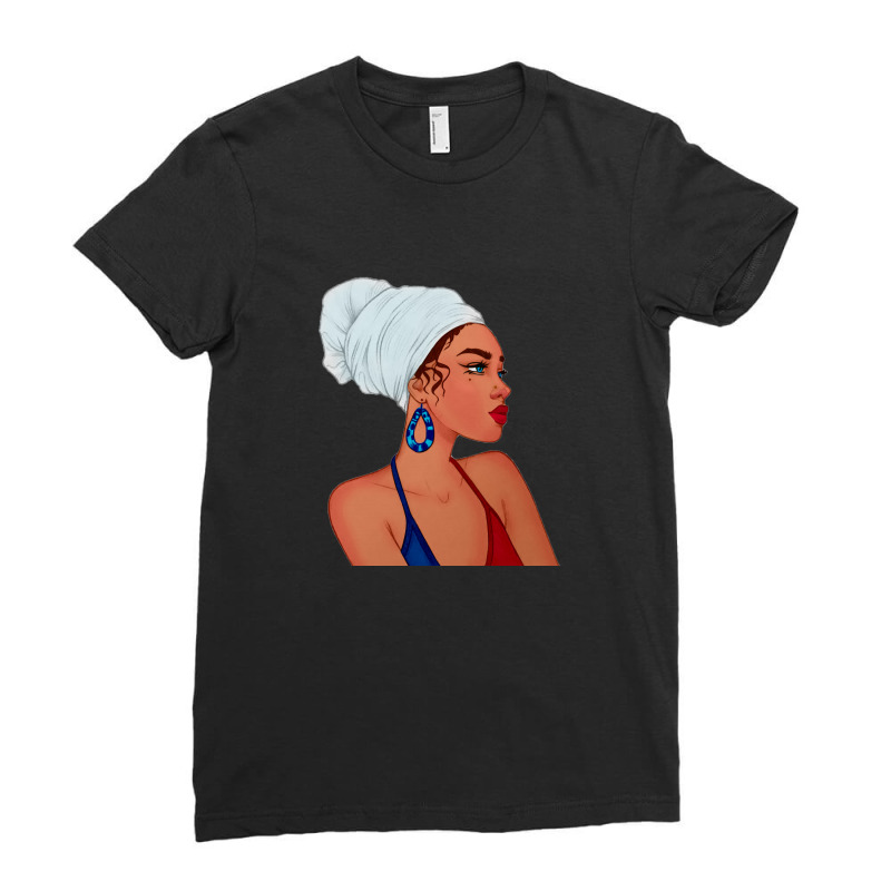 Girl Ladies Fitted T-Shirt by Ali_hamza | Artistshot