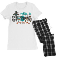 She Is Strong Proverbs 31  25 Women's Pajamas Set | Artistshot