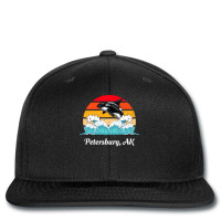 Petersburg T  Shirt Petersburg Alaska Distressed Orca Killer Whale Wav Printed Hat | Artistshot